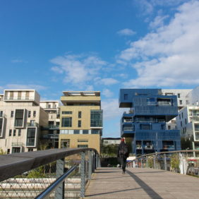 Photographie du quartier Confluence à Lyon