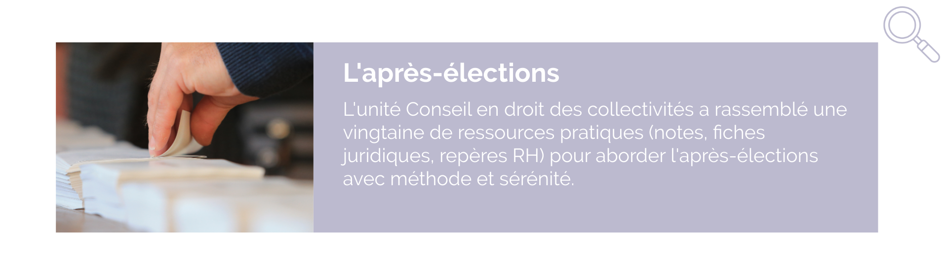 Bannière d'actualité juridique