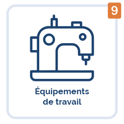 Équipements de travail