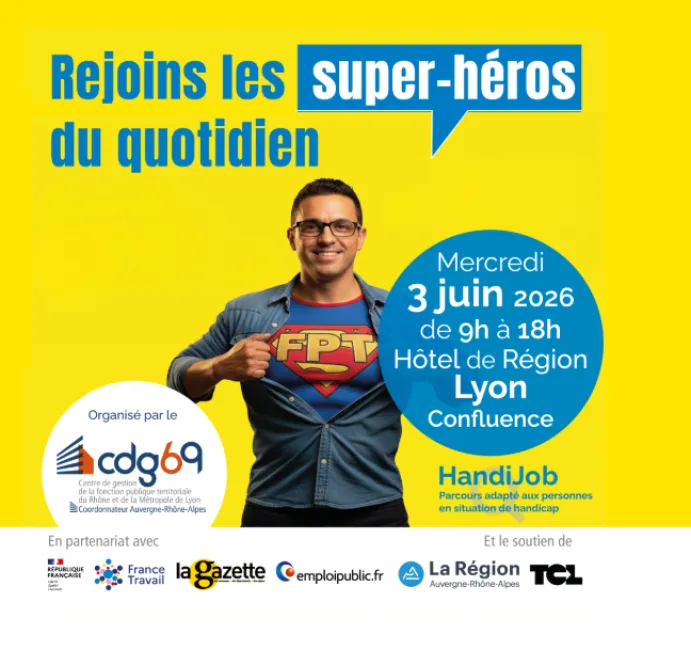 Le Salon de l'Emploi Public Territorial revient le 3 juin 2026 !