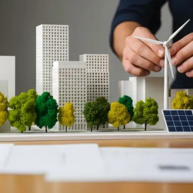 Photo d'une équipe urbanisme sur le terrain