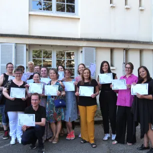 Photo des stagiaires diplômés